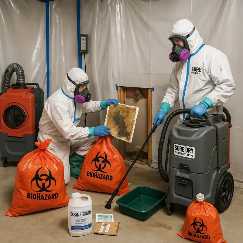 Contaminated Water Handling Protocols process in Edinboro, PA