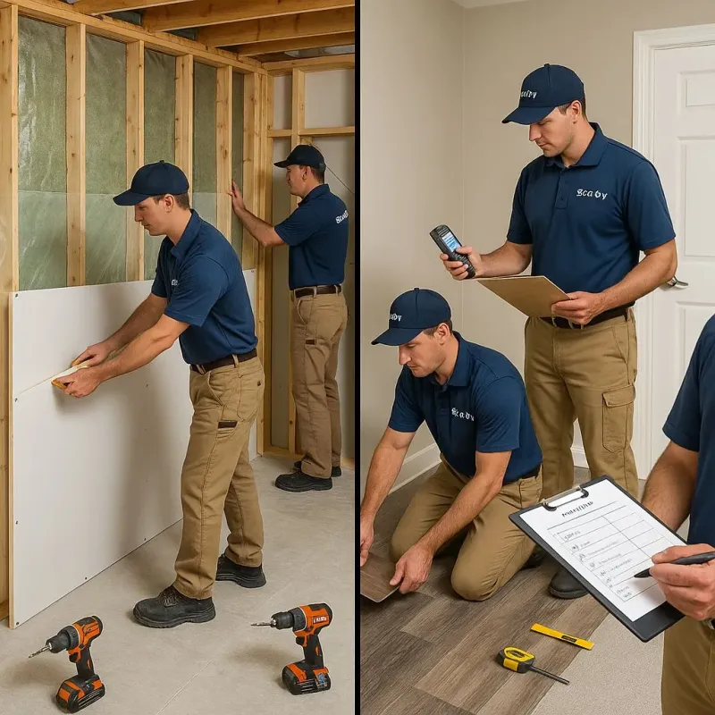 Repairs and Reconstruction process in Edinboro, PA