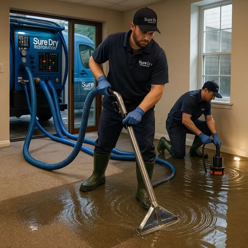 Water Extraction and Removal process in Edinboro, PA